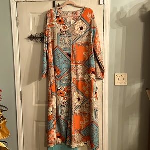 2XL  shein curve, Boho straight dress